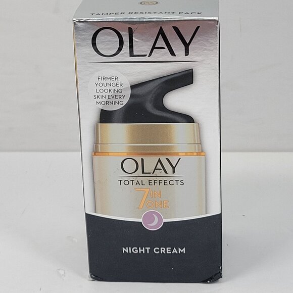 Olay Total Effects 7-In-1 Night Cream 1.7oz Anti-Aging Skincare NIB - Picture 1 of 5